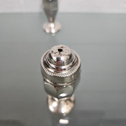 Pair EPNS Silver Plated Salt & Pepper Shakers | Antique & Vintage | Moonee Ponds Antiques | Australia Wide Delivery