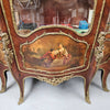 Rare Rosewood Vitrine With Stunning Hand Painted Panels & Gilt Bronze Ormolu trim | Antique & Vintage | Moonee Ponds Antiques | Australia Wide Delivery