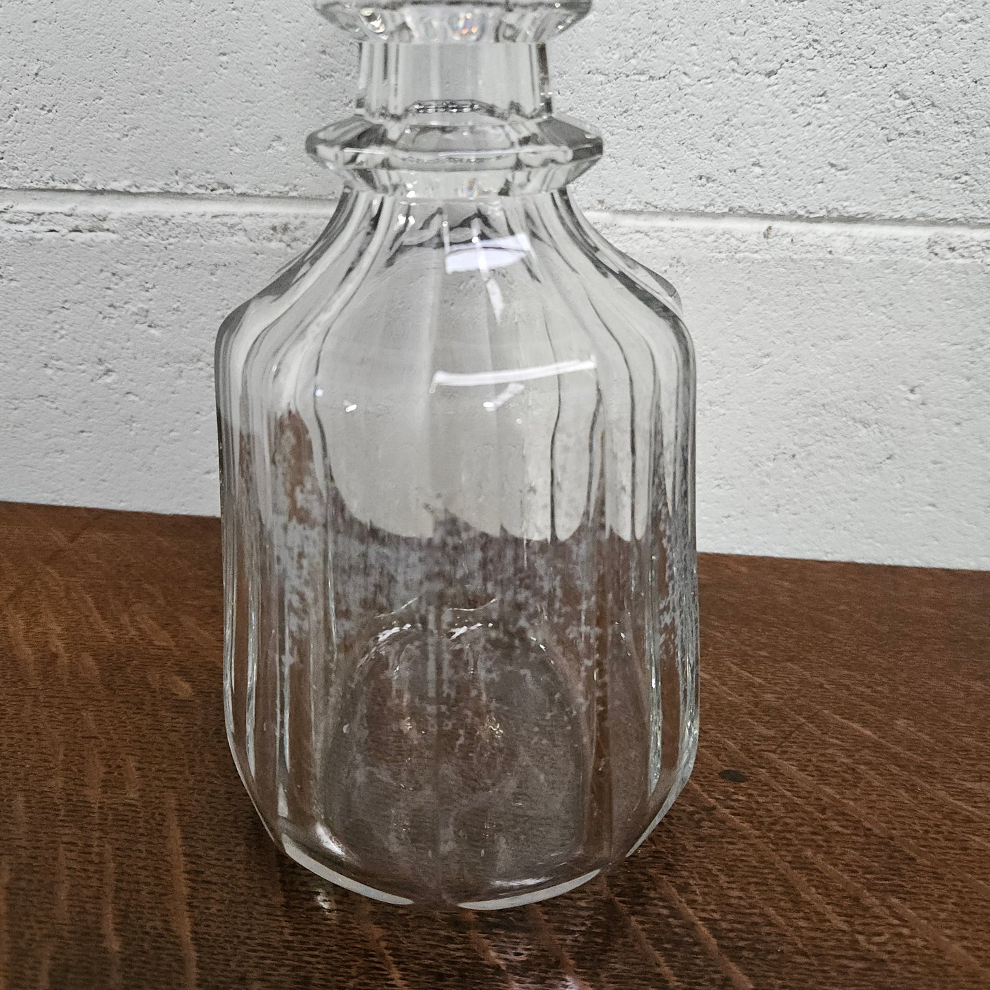 Georgian Cut Glass Decanter