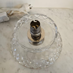 Vintage Art Deco Bohemian Crystal Bedside Lamp | Antique & Vintage | Moonee Ponds Antiques | Australia Wide Delivery