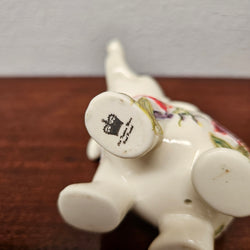 Small Decorated Baby Elephant | Antique & Vintage | Moonee Ponds Antiques | Australia Wide Delivery