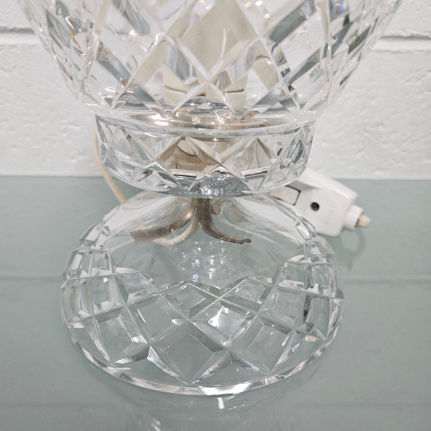 Vintage Crystal Lamp