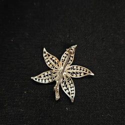 Vintage Sterling Silver 925 Filigree Flower Brooch | Antique & Vintage | Moonee Ponds Antiques | Australia Wide Delivery