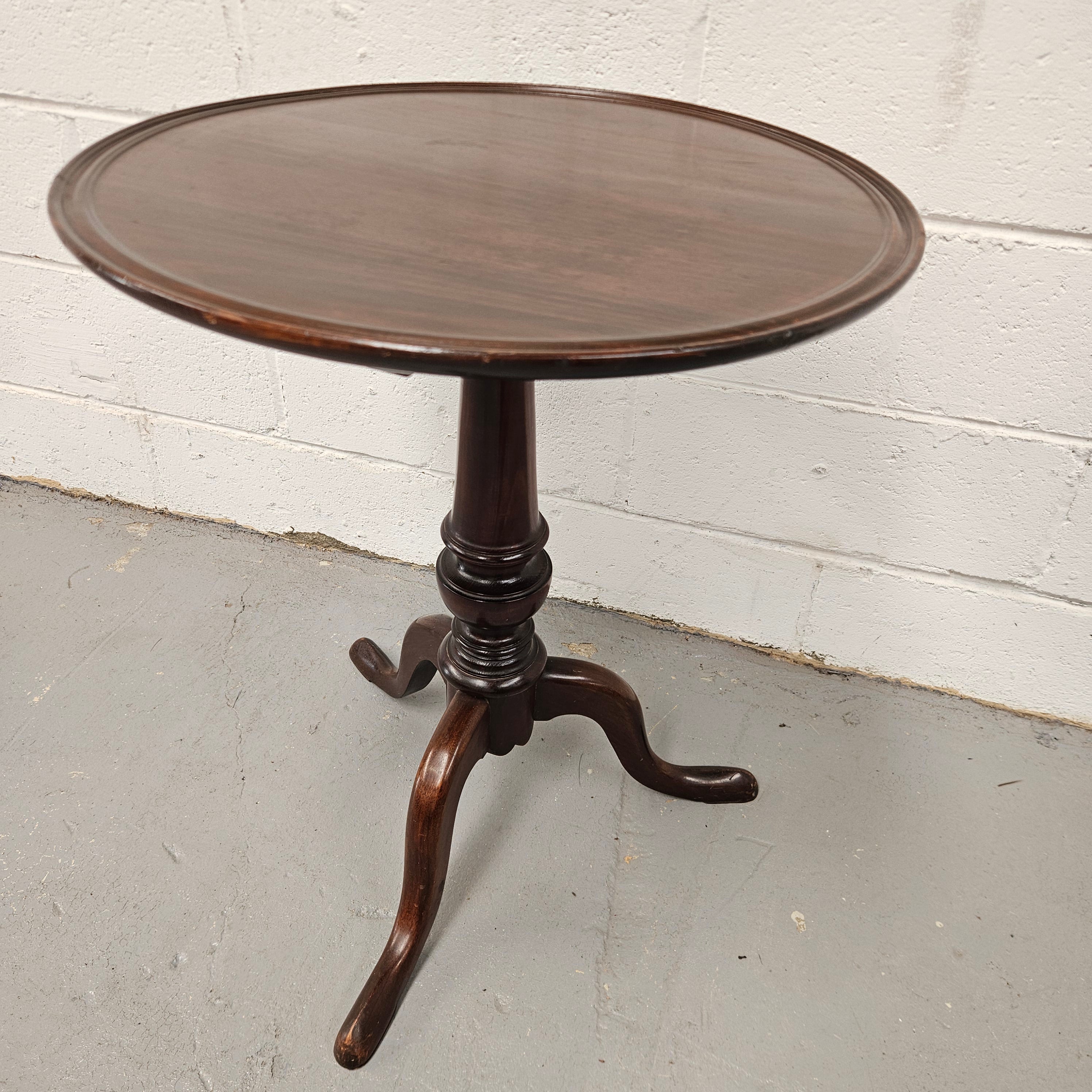 Lovely Walnut Tripod Wine Table | Antique & Vintage | Moonee Ponds Antiques | Australia Wide