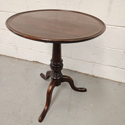 Lovely Walnut Tripod Wine Table | Antique & Vintage | Moonee Ponds Antiques | Australia Wide Delivery