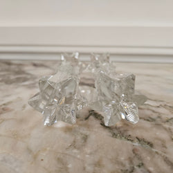 Pair Crystal Cut Knife/Spoon Rest | Antique & Vintage | Moonee Ponds Antiques | Australia Wide Delivery