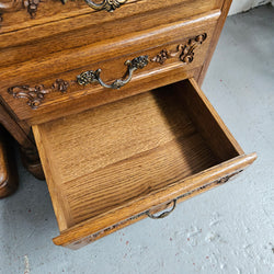 French Oak Louis XVI Style Bedsides | Antique & Vintage | Moonee Ponds Antiques | Australia Wide Delivery