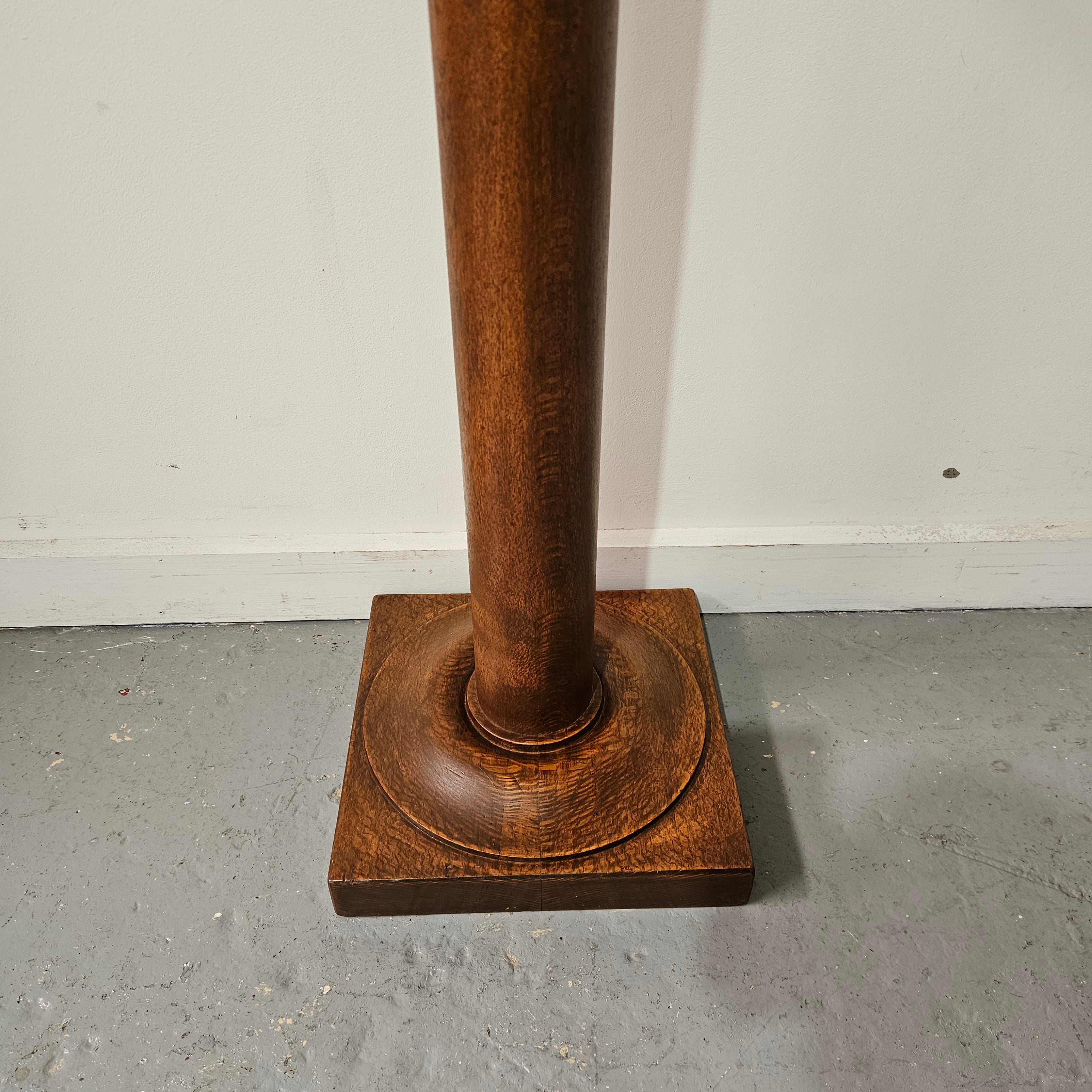 Edwardian Oak Pedestal | Antique & Vintage | Moonee Ponds Antiques | Australia Wide Delivery