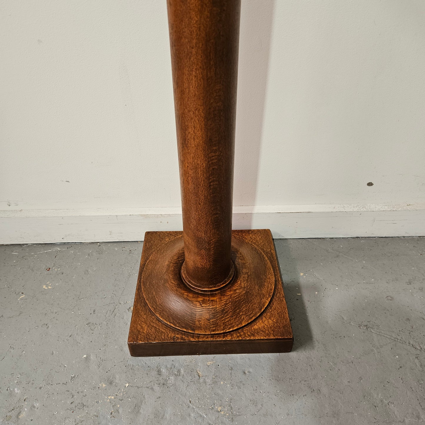 Edwardian Oak Pedestal