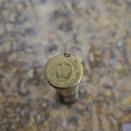 Vintage Ladies Squeeze Automatic Petrol Lighter. Advertising "Griffin Shoes".