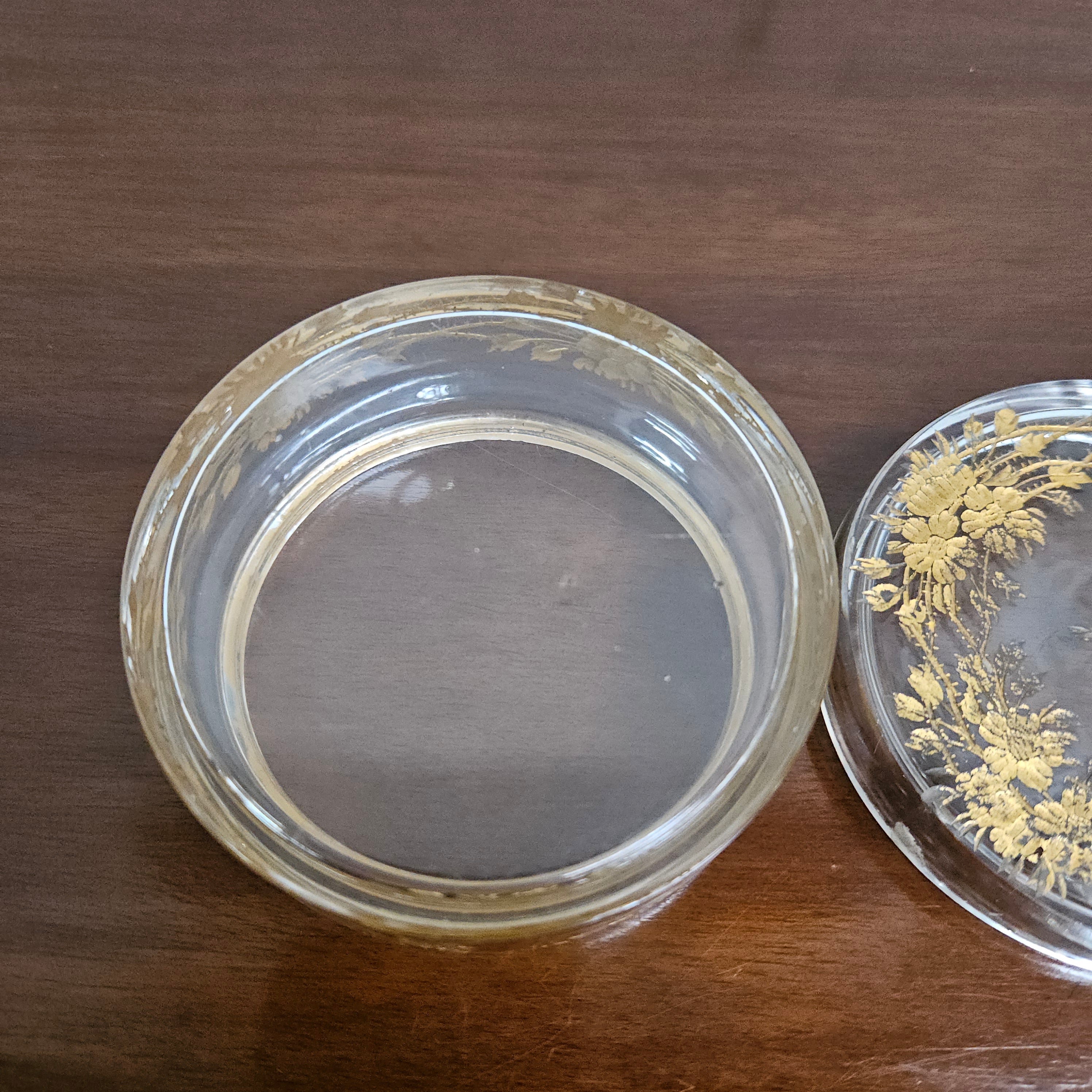 Antique Gilt & Crystal Glass Box | Antique & Vintage | Moonee Ponds Antiques | Australia Wide Delivery