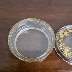 Antique Gilt & Crystal Glass Box | Antique & Vintage | Moonee Ponds Antiques | Australia Wide Delivery