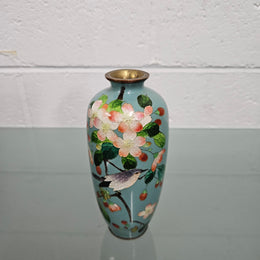 Rare Japanese Meiji Period Cloisonne Vase