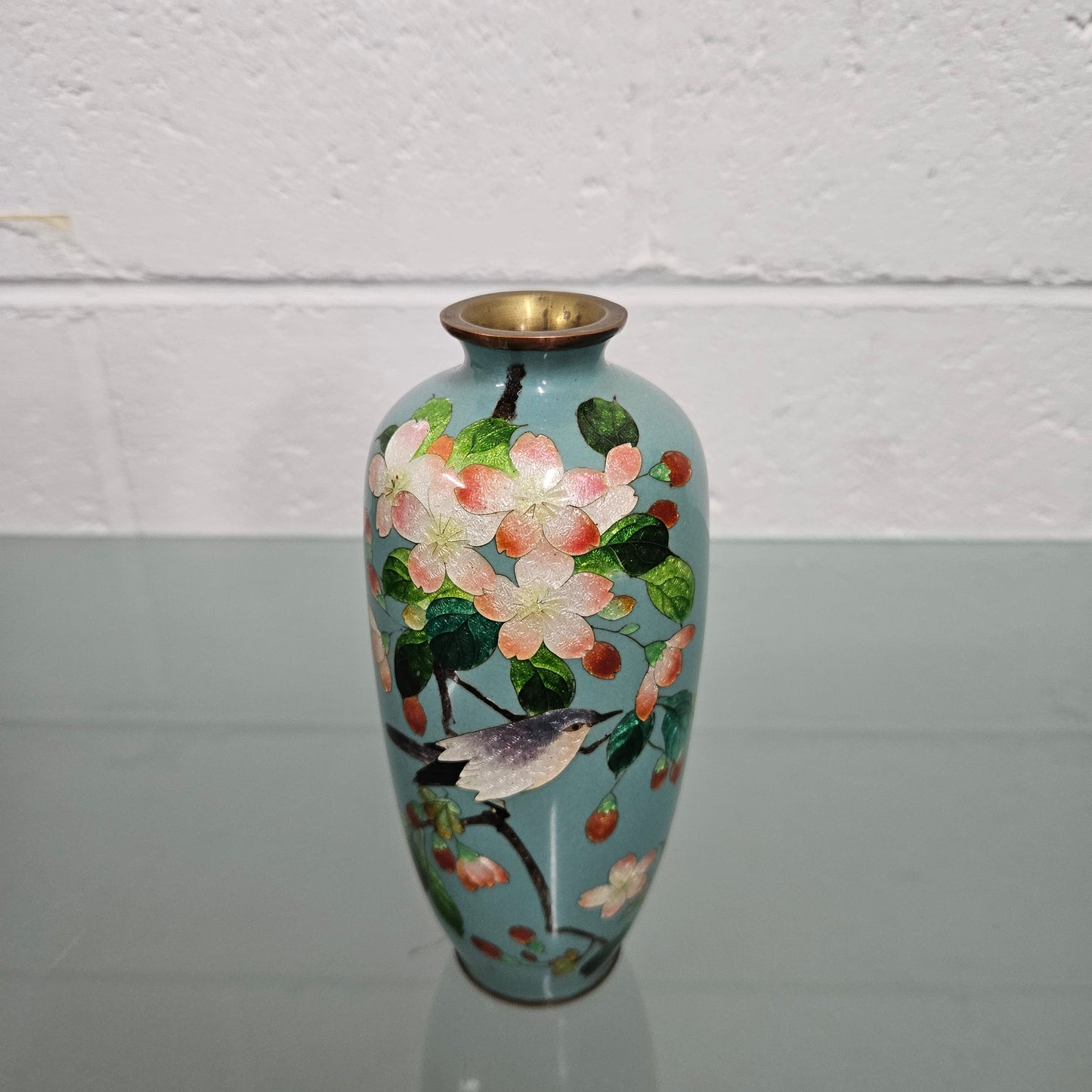 Rare Japanese Meiji Period Cloisonne Vase