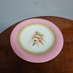 Antique Royal Worcester Hand Painted Comport