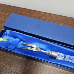 Waterford Crystal Olive Fork In Original Box | Antique & Vintage | Moonee Ponds Antiques | Australia Wide Delivery