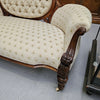 Victorian Walnut Double Ended Chaise Lounge | Antique & Vintage | Moonee Ponds Antiques | Australia Wide Delivery