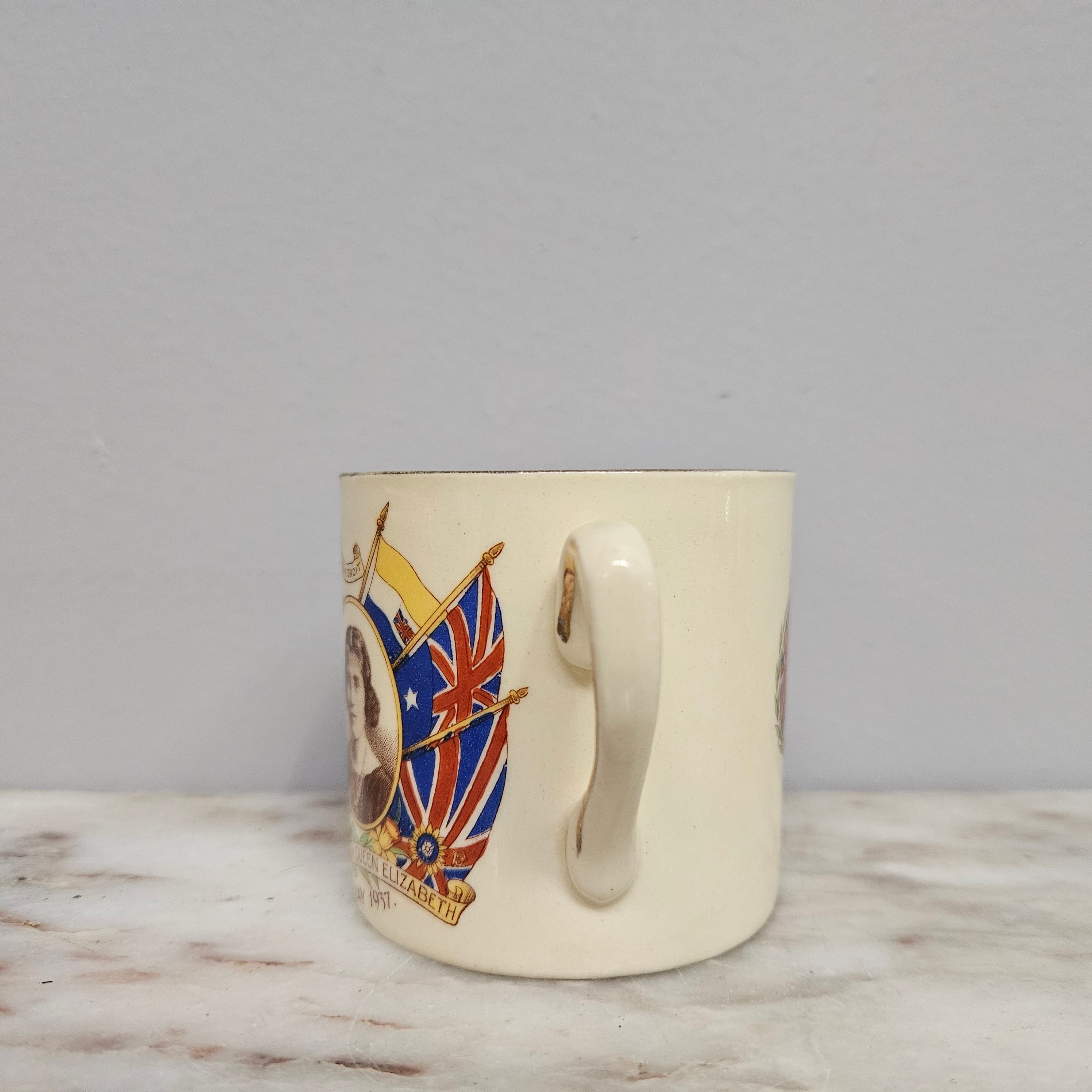 Vintage Empire Works China Commerative Cup 1937 | Antique & Vintage | Moonee Ponds Antiques | Australia Wide Delivery