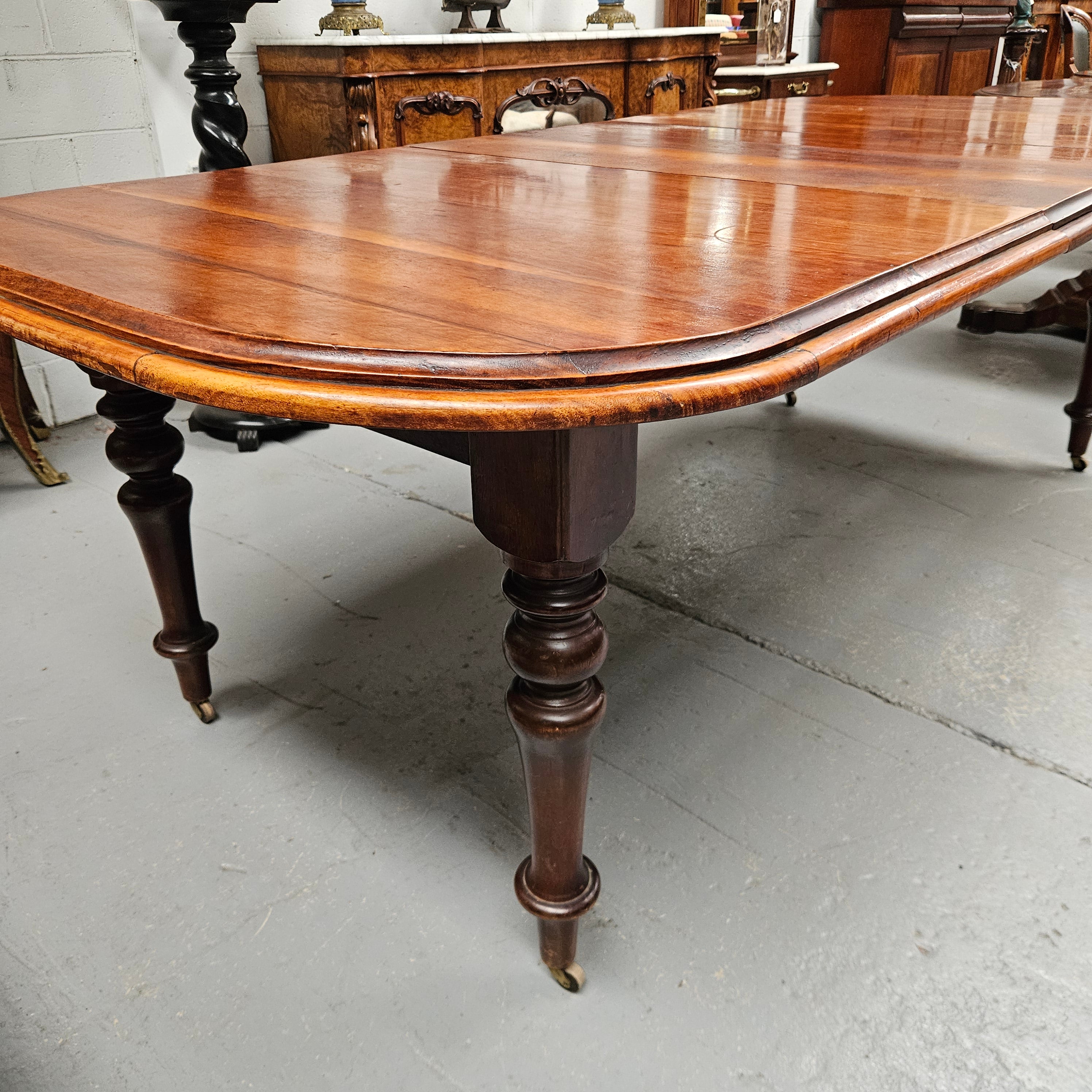 Victorian Mahogany Extension Dining Table | Antique & Vintage | Moonee Ponds Antiques | Australia Wide