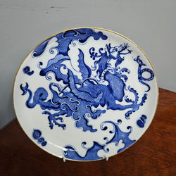 Antique Royal Worcester Dragon Decorated Plated