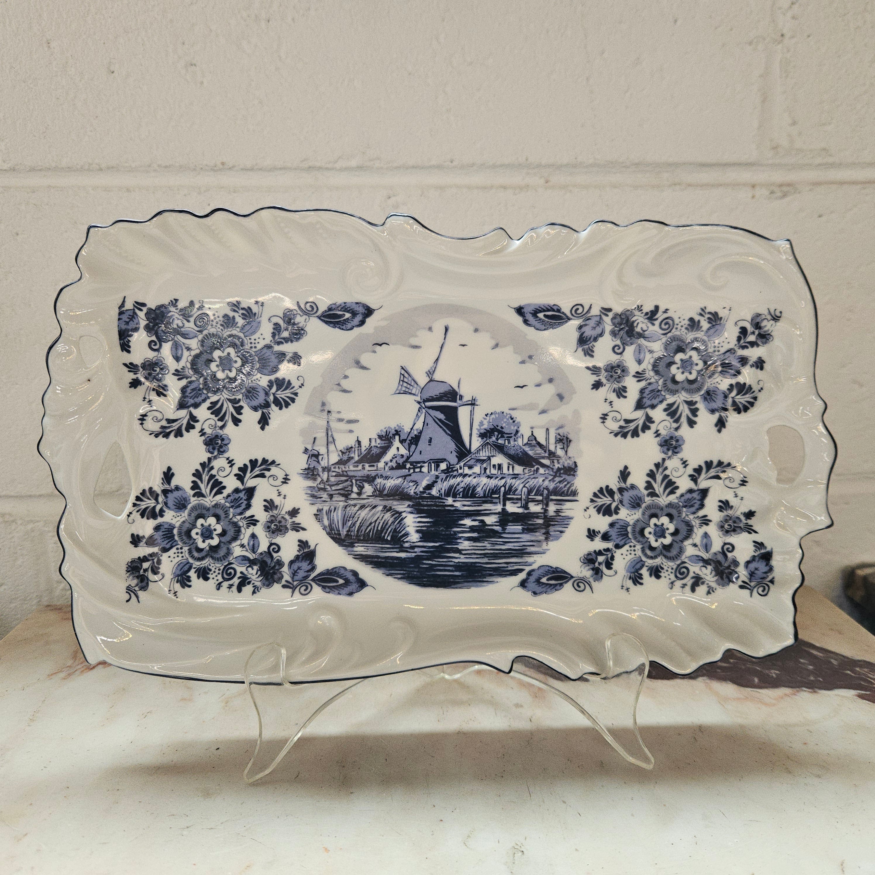 Vintage Collectors Edition Delft Holland Tray | Antique & Vintage | Moonee Ponds Antiques | Australia Wide Delivery