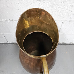 Large French Copper Jug | Antique & Vintage | Moonee Ponds Antiques | Australia Wide Delivery