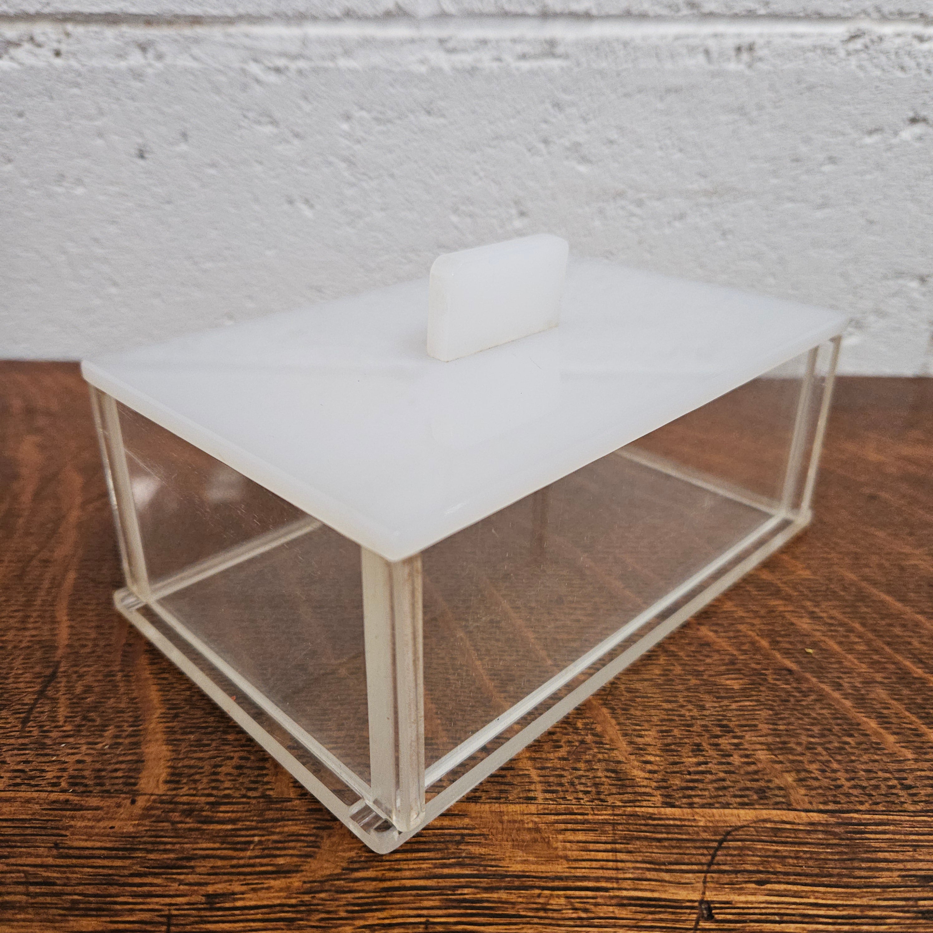 Art Deco Lucite Jewellery/Storage Box | Antique & Vintage | Moonee Ponds Antiques | Australia Wide Delivery