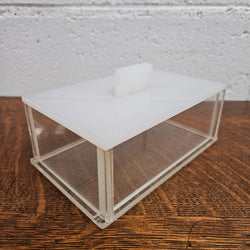 Art Deco Lucite Jewellery/Storage Box | Antique & Vintage | Moonee Ponds Antiques | Australia Wide Delivery