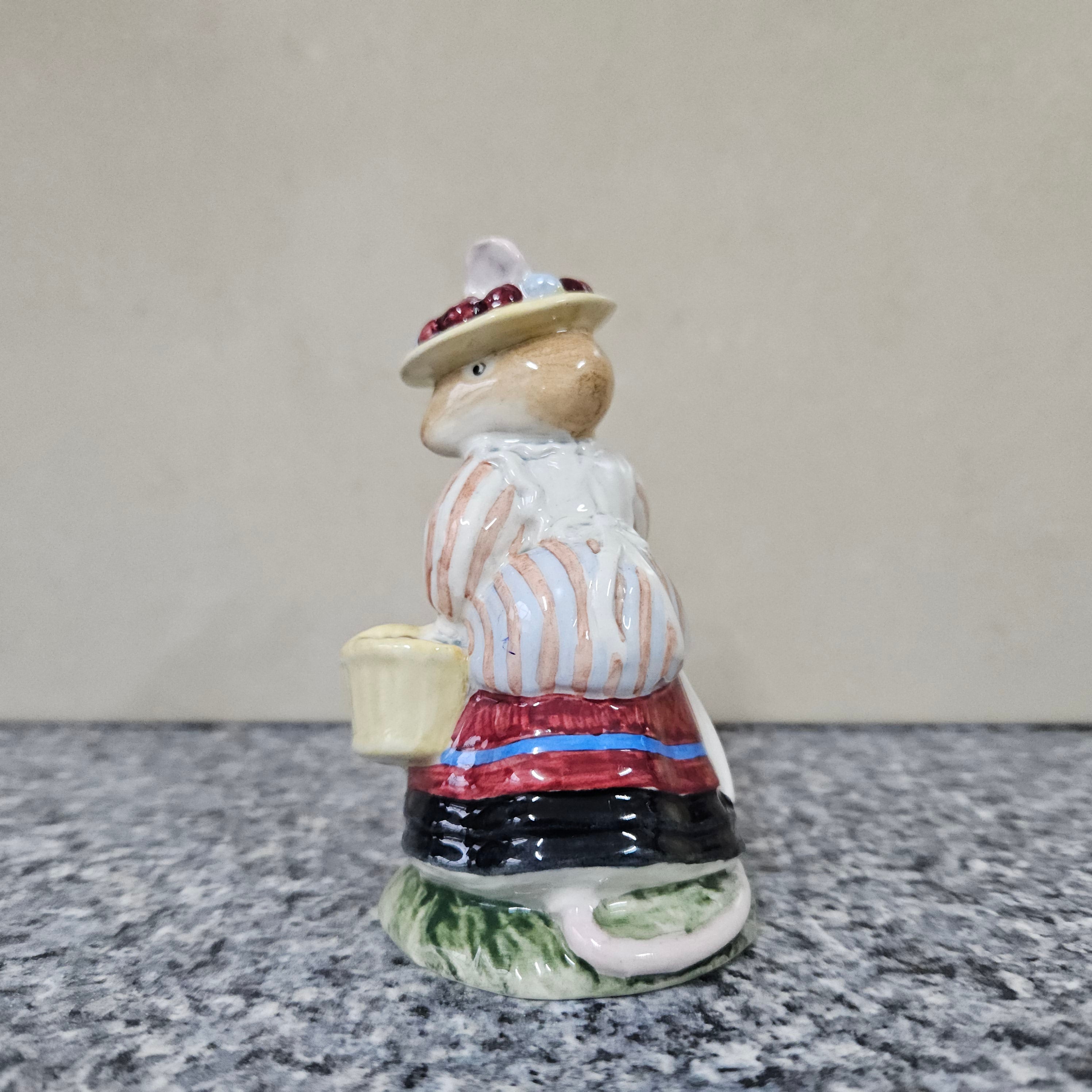 Royal Doulton 'Lady Woodmouse' Figurine | Antique & Vintage | Moonee Ponds Antiques | Australia Wide Delivery