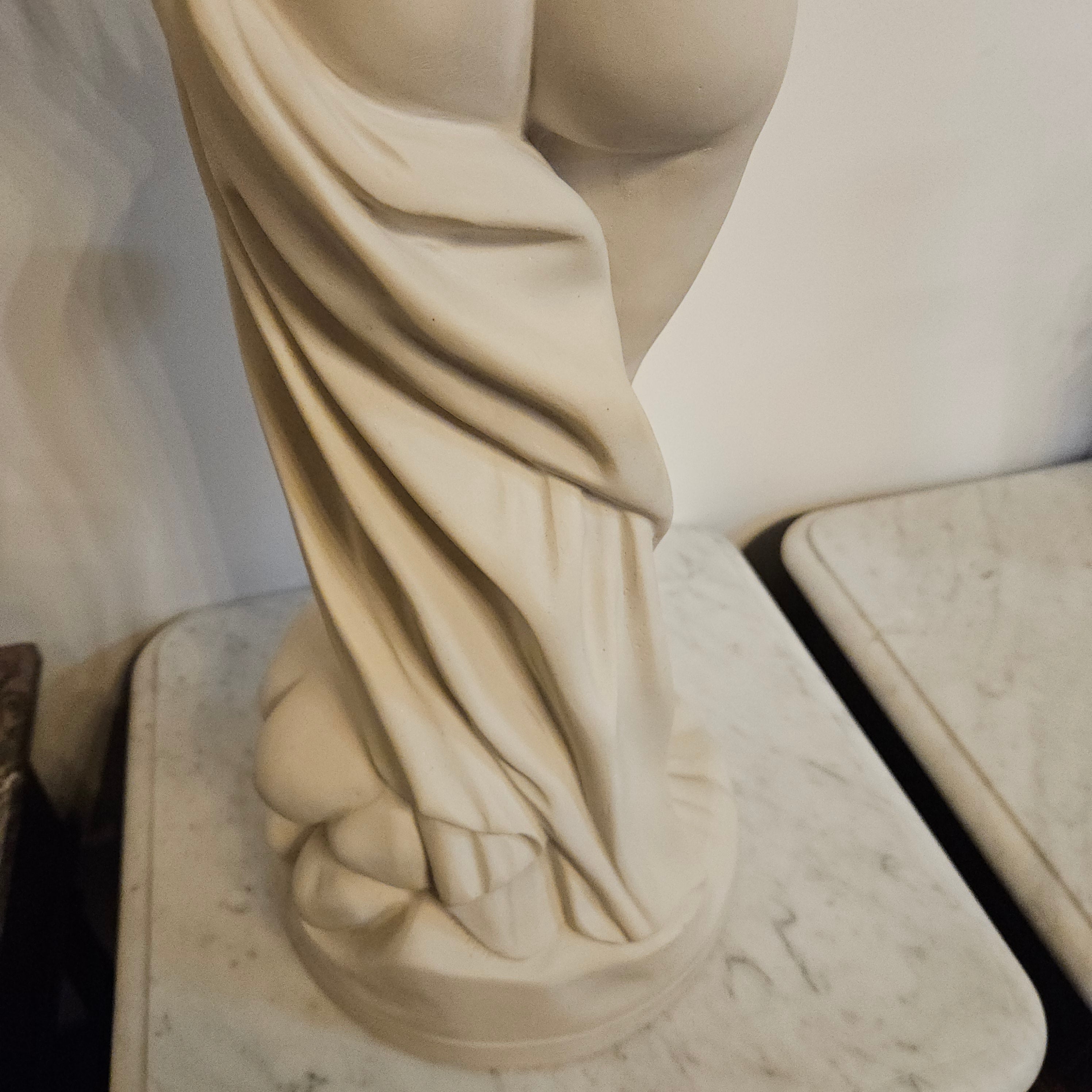 Vintage French Composite Marble 'Bathing Venus' Statue | Antique & Vintage | Moonee Ponds Antiques | Australia Wide Delivery
