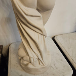 Vintage French Composite Marble 'Bathing Venus' Statue | Antique & Vintage | Moonee Ponds Antiques | Australia Wide Delivery