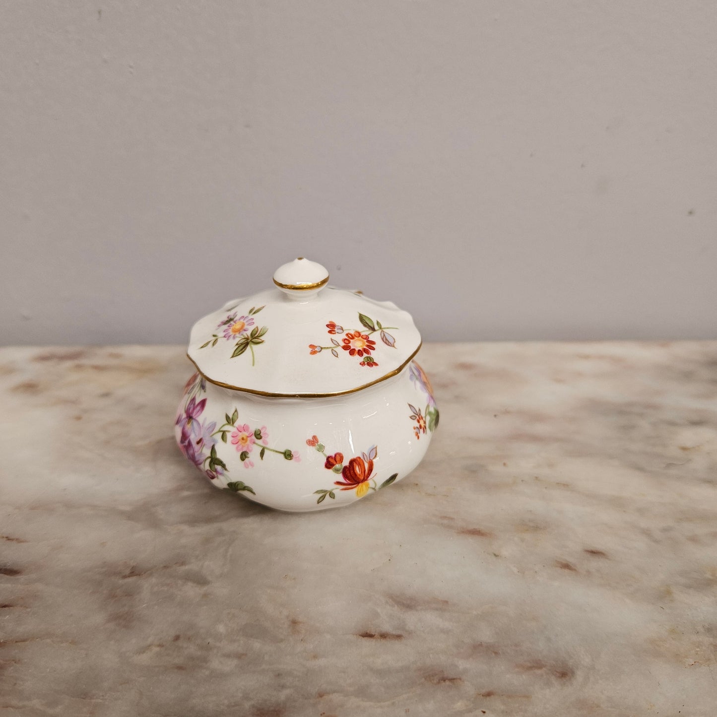 Vintage Royal Crown Derby Mustard Pot