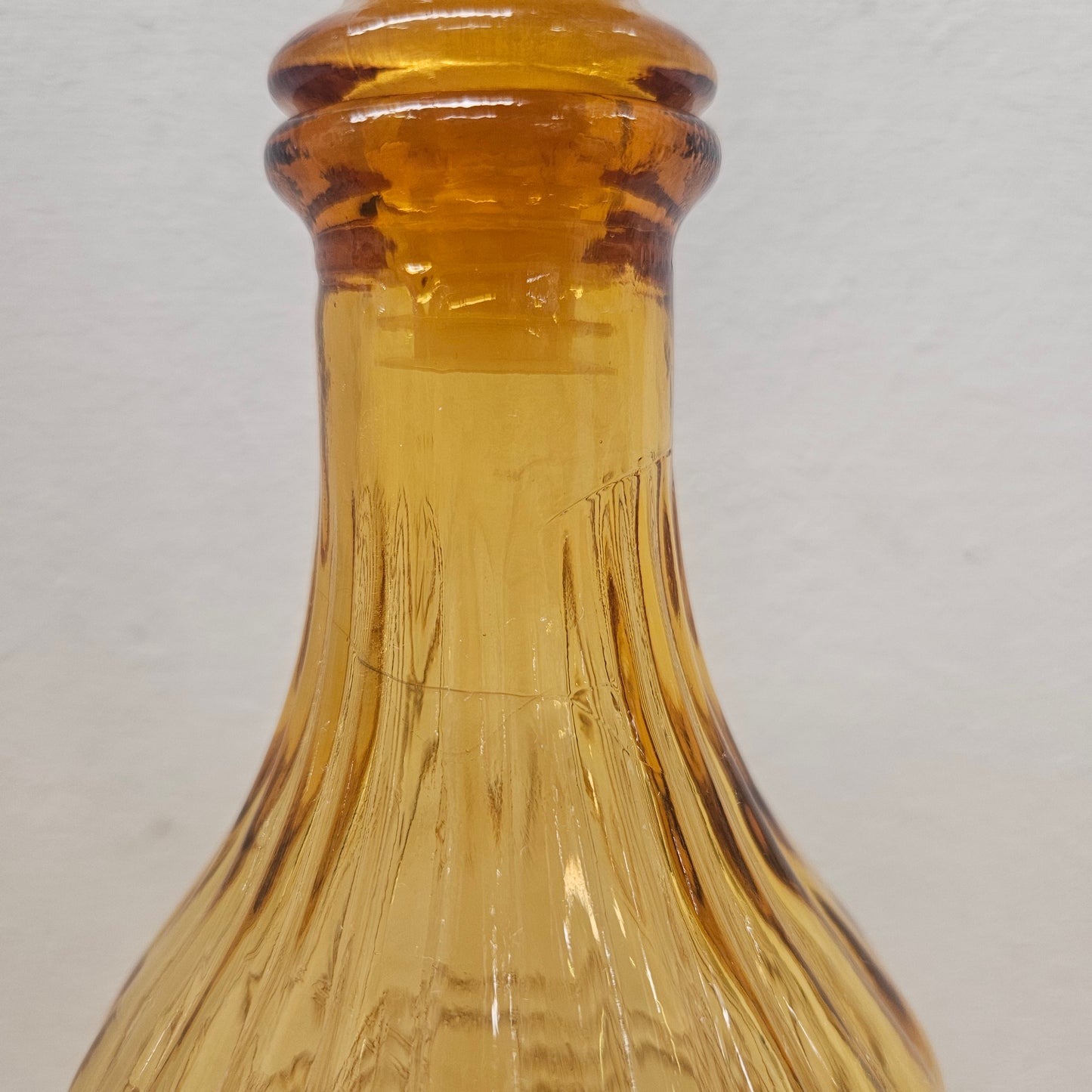 Vintage Empoli Genie Glass Bottle