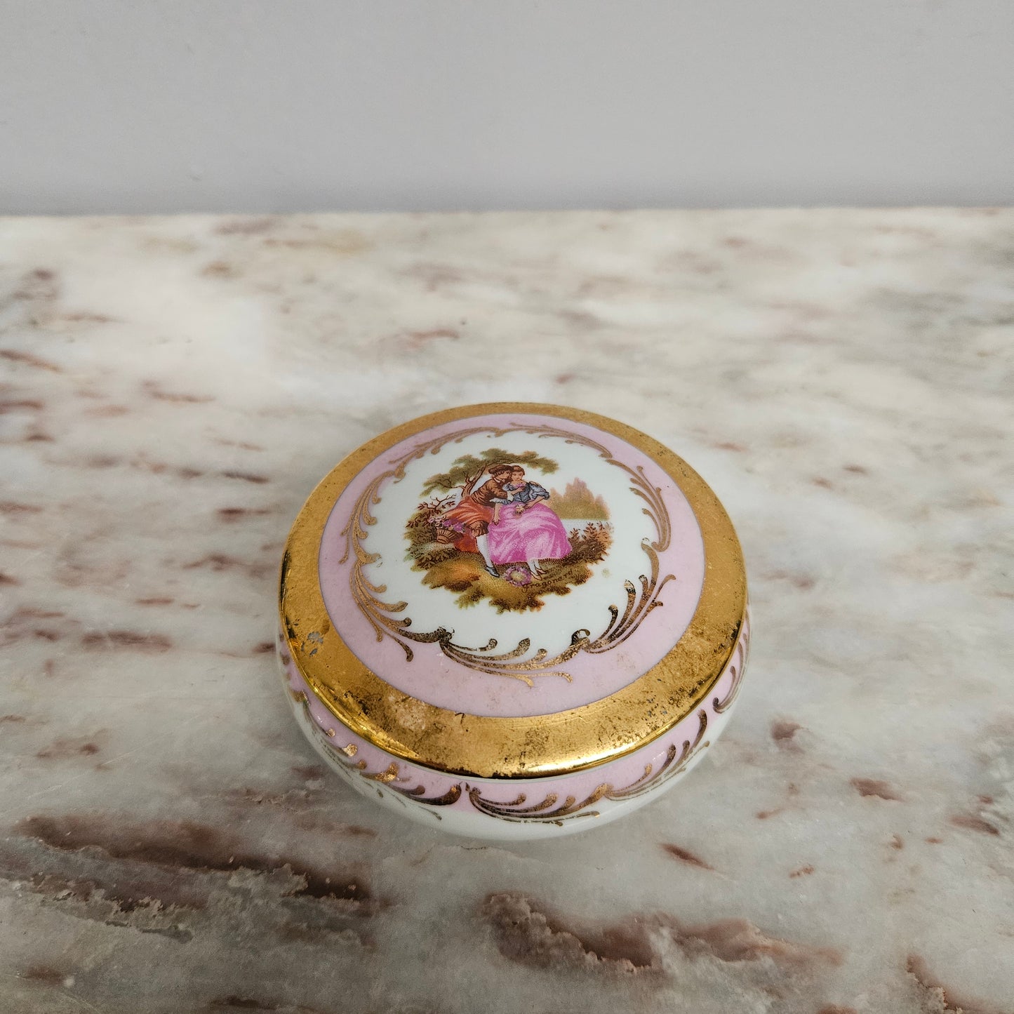 Vintage Limoges Trinket Box