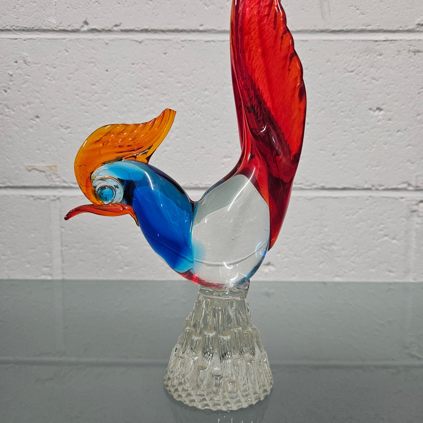 Vintage Murano Glass Pheasant