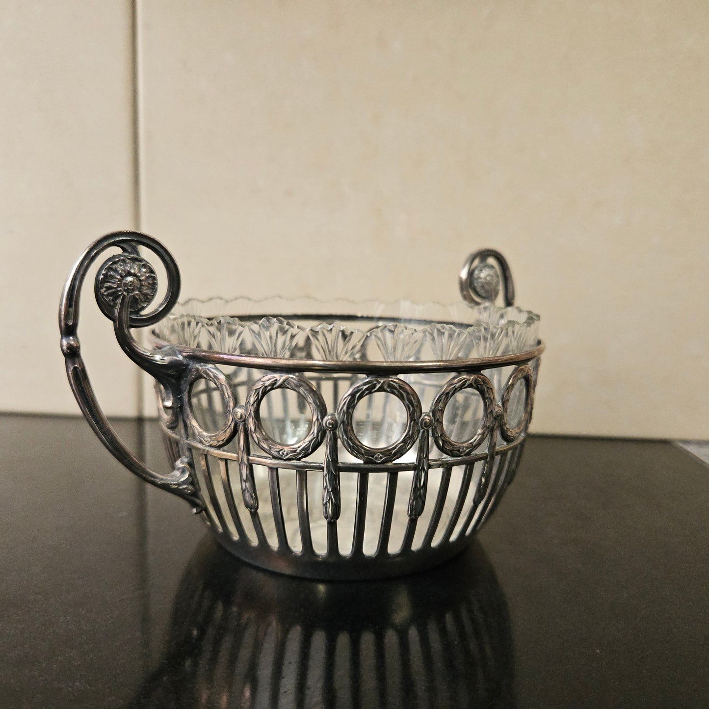 WMF Silver & Glass Lined Bowl