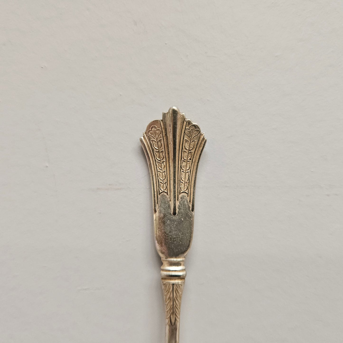 Victorian English Silver Plated Berry Spoon