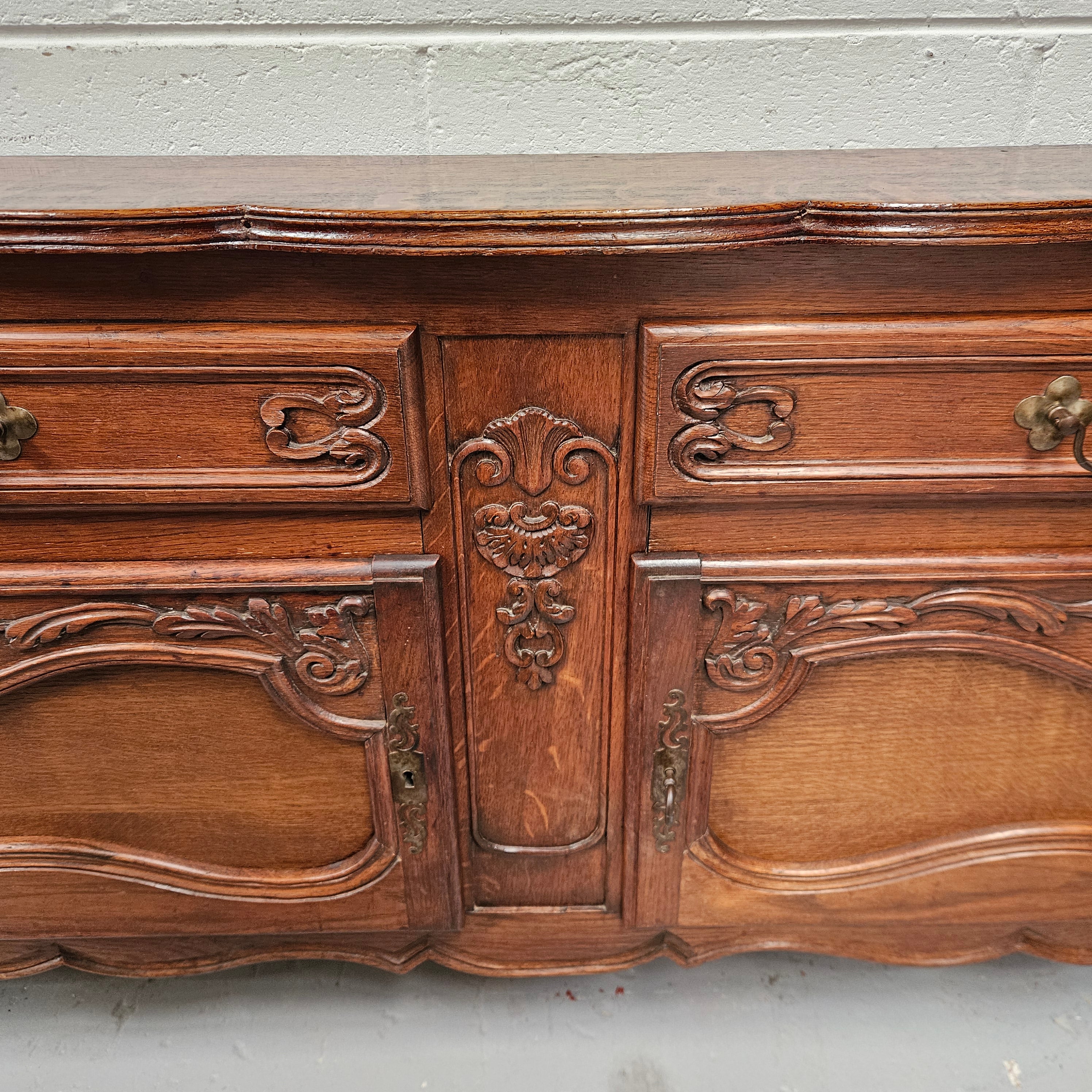 Louis XVth Style Custom Narrow Side Cabinet/Sideboard | Antique & Vintage | Moonee Ponds Antiques | Australia Wide