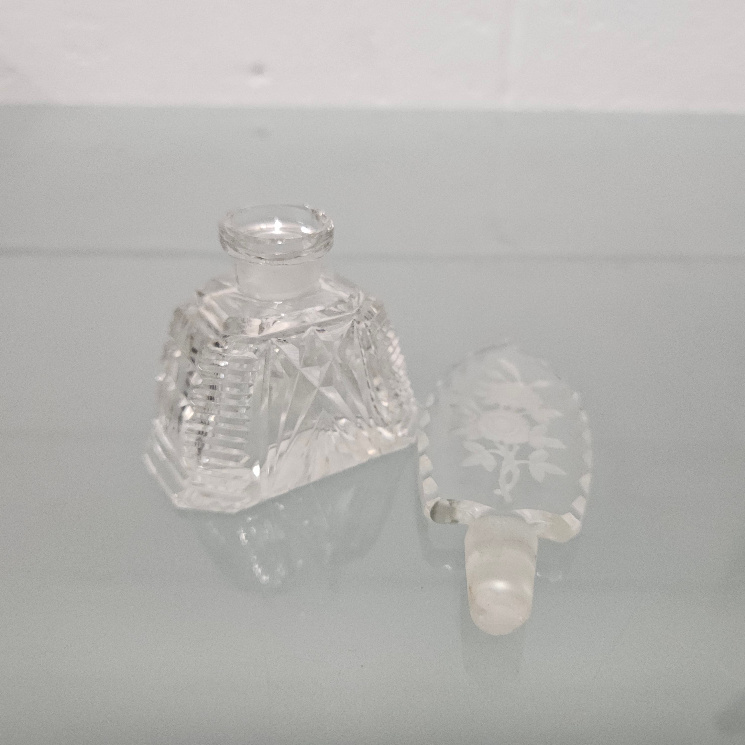 Vintage Crystal Perfume Bottle | Antique & Vintage | Moonee Ponds Antiques | Australia Wide Delivery