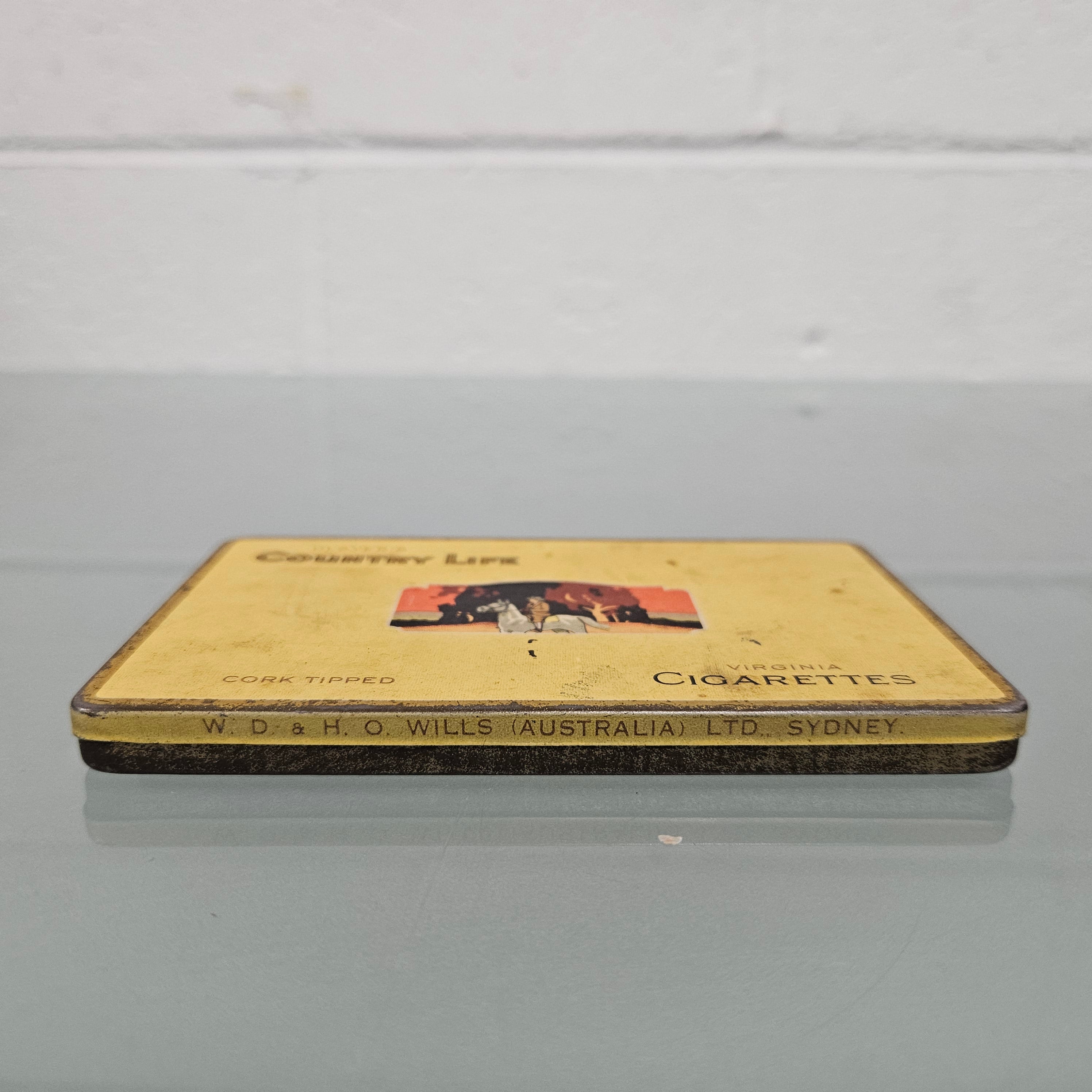 Vintage "Country Life" Cigarette Tin | Antique & Vintage | Moonee Ponds Antiques | Australia Wide Delivery