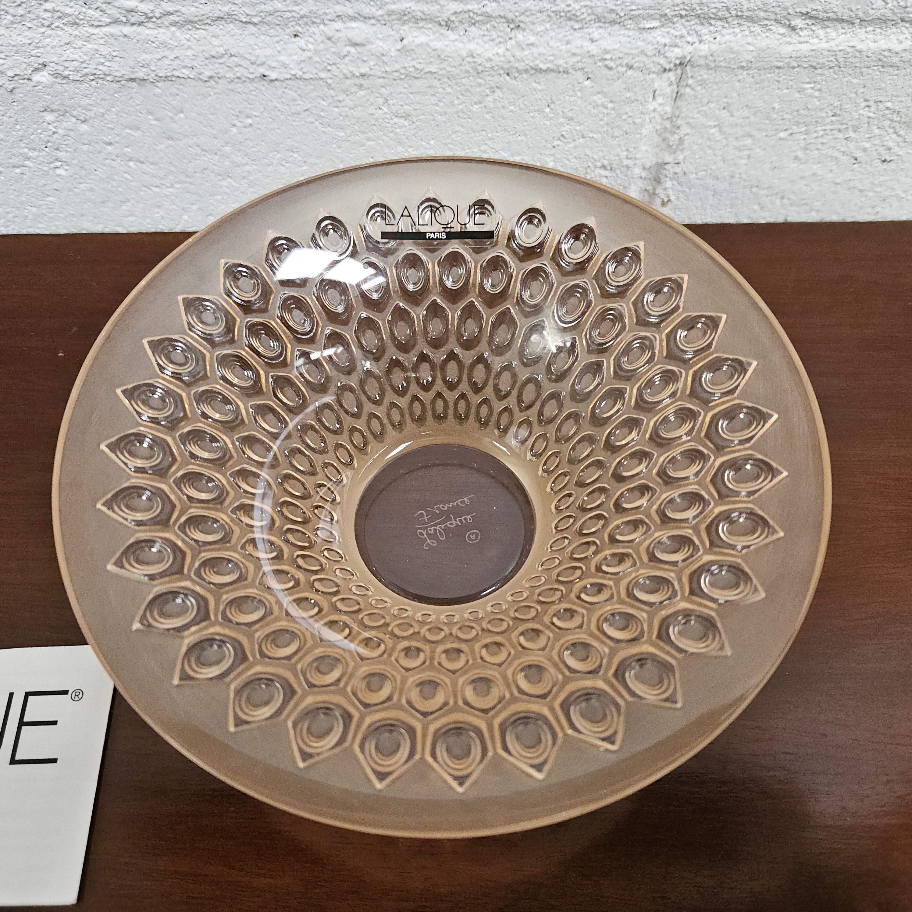 Lalique "Rayons" Gold Lustre Bowl | Antique & Vintage | Moonee Ponds Antiques | Australia Wide Delivery