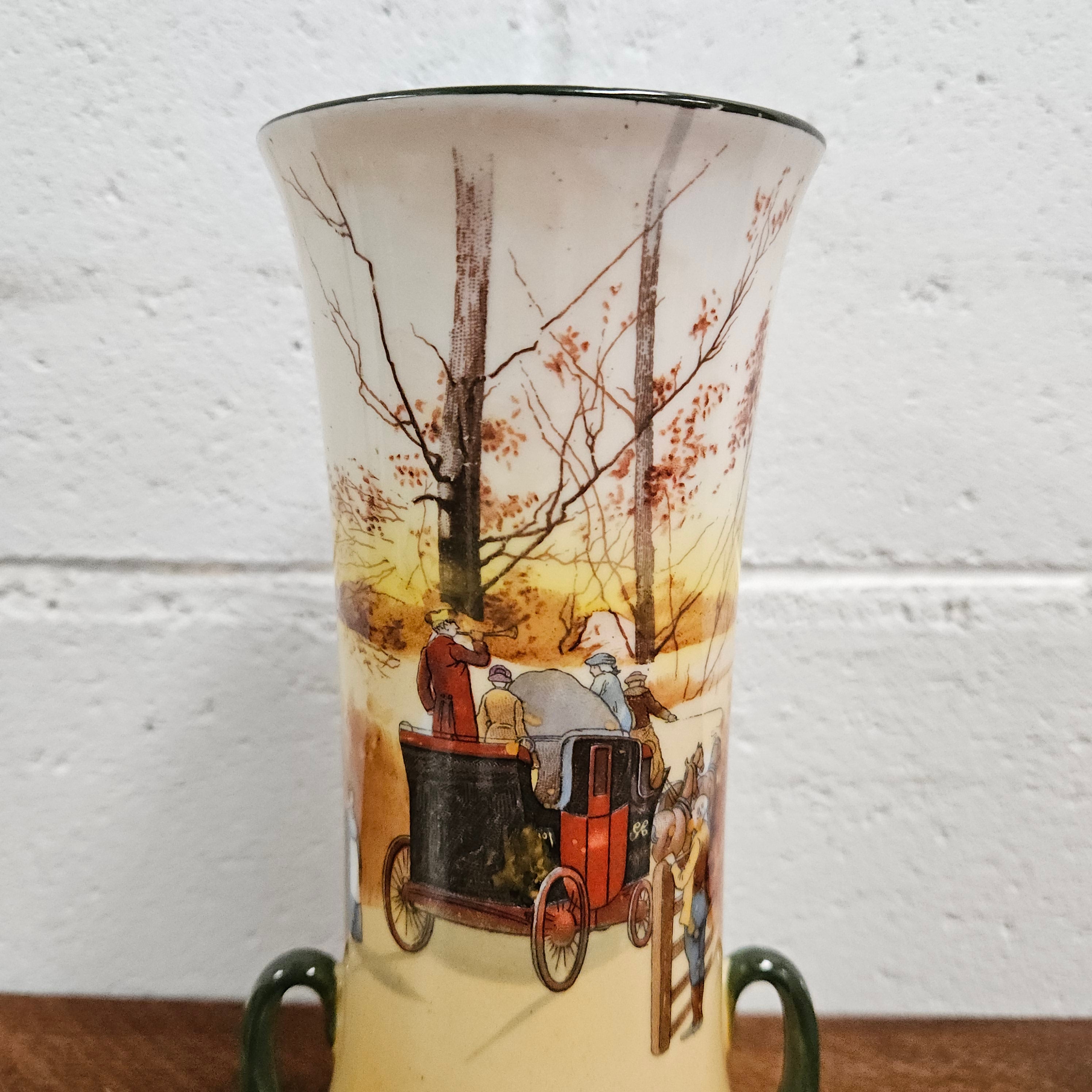 Royal Doulton Vase With Handles | Antique & Vintage | Moonee Ponds Antiques | Australia Wide Delivery