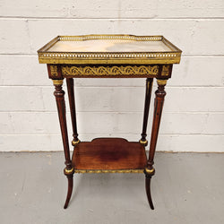 French Louis XVth Style Marble Top Side/Lamp Table | Antique & Vintage | Moonee Ponds Antiques | Australia Wide Delivery