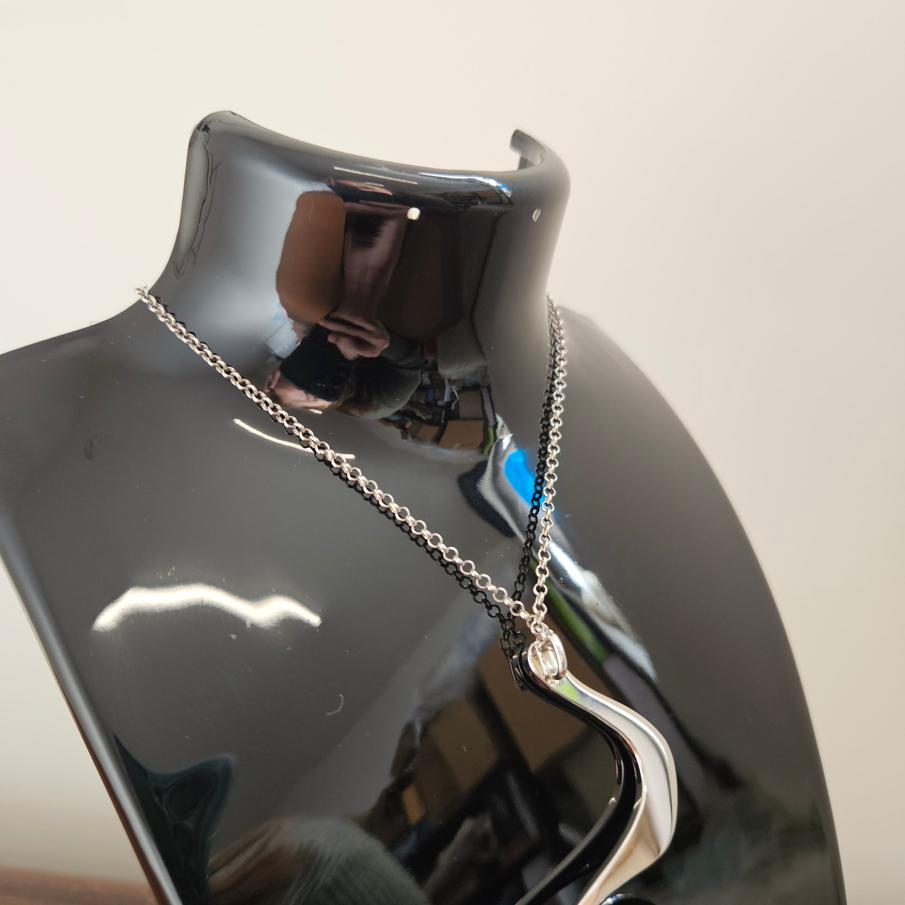 Sterling Silver Pendant & Cultured Pearl with Sterling  Silver Chain