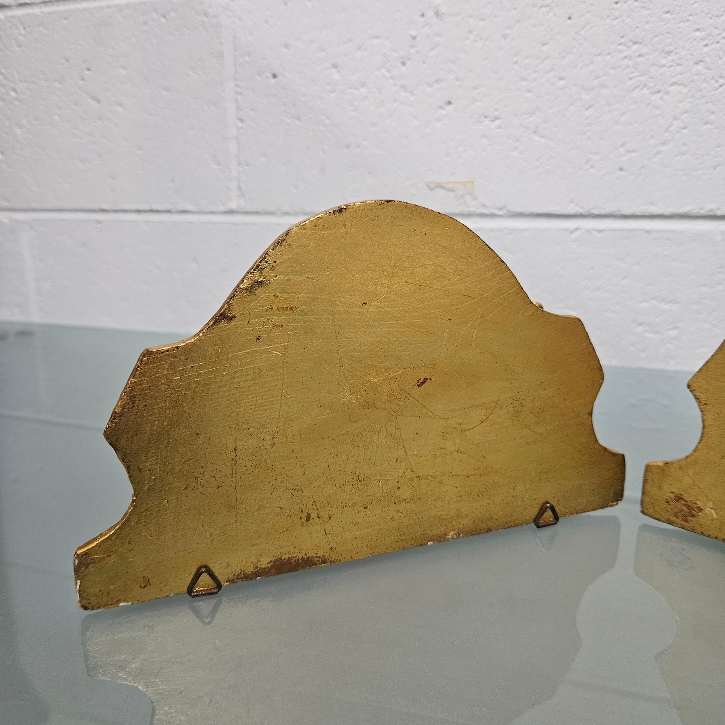 Pair Of Florentine Wall Shelf Brackets