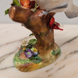 Crown Staffordshire Bird Figurine Signed J T Jones.