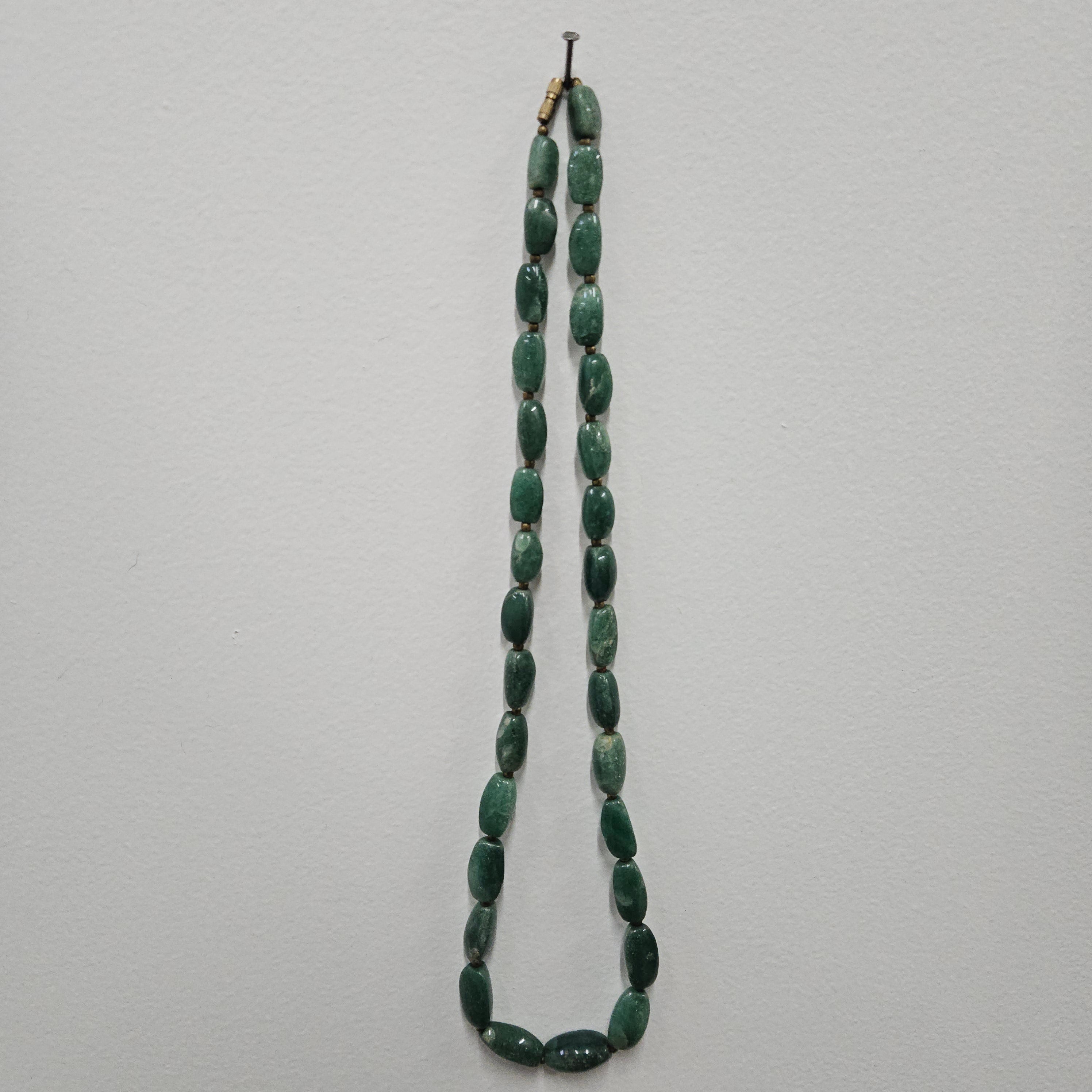 Vintage Aventurine Jade Necklace | Antique & Vintage | Moonee Ponds Antiques | Australia Wide Delivery