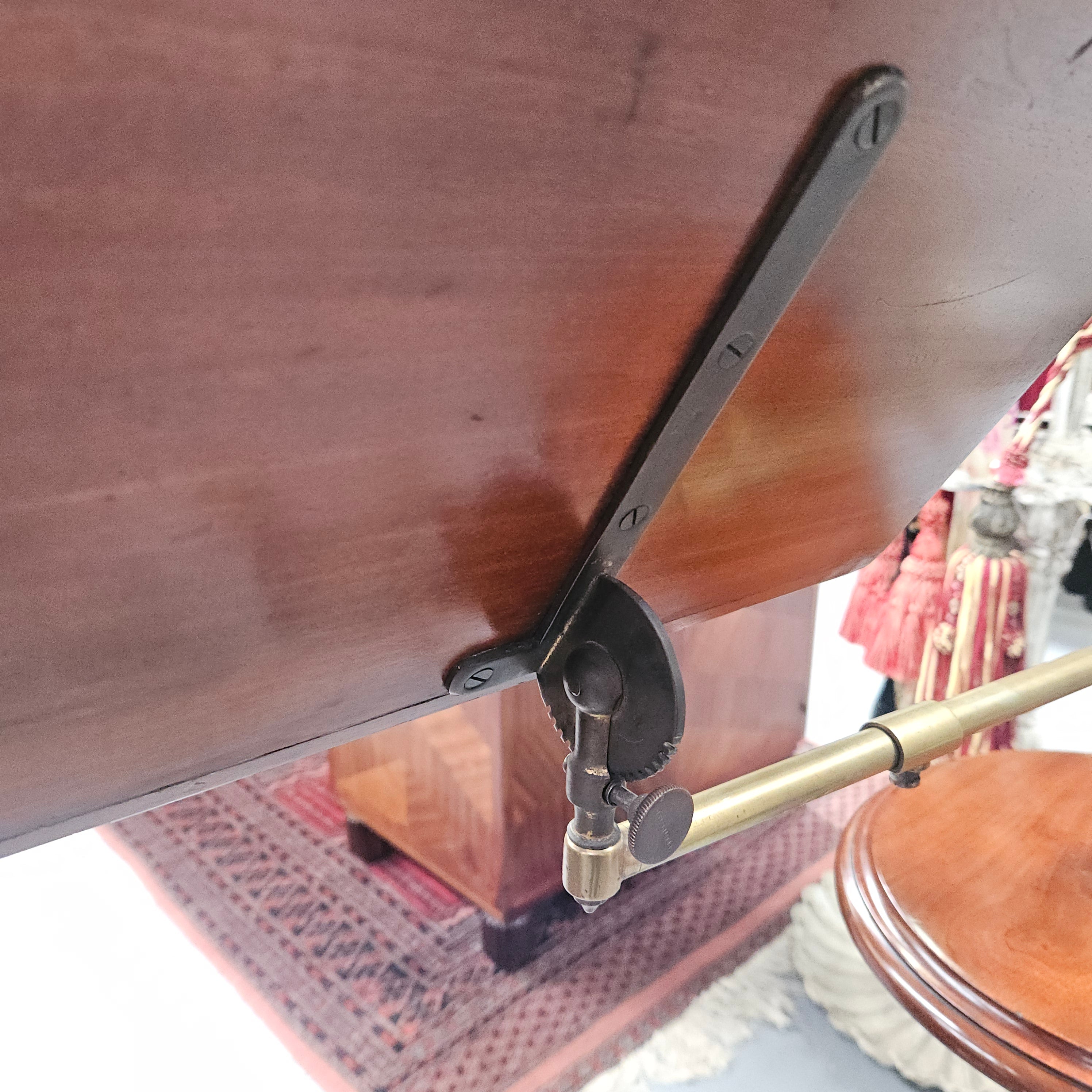 Victorian Adjustable Music Stand with Table | Antique & Vintage | Moonee Ponds Antiques | Australia Wide Delivery