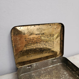 Vintage "Wild Woodbine" Tobacco Tin 2oz