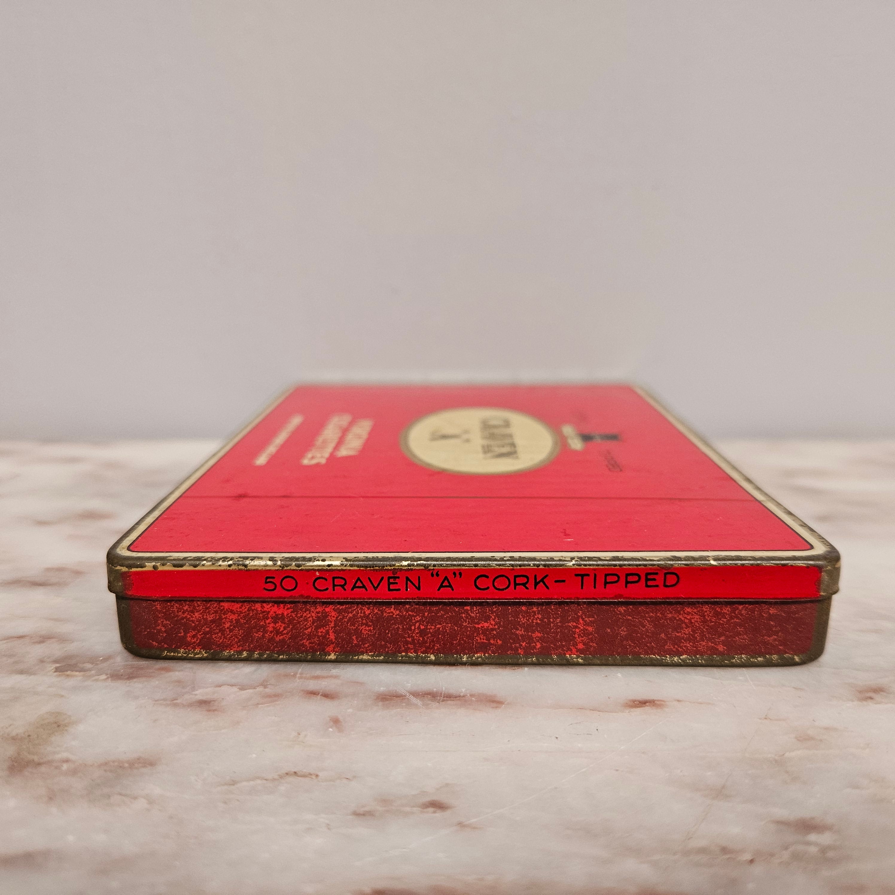 Vintage Craven "A" Tin | Antique & Vintage | Moonee Ponds Antiques | Australia Wide Delivery
